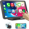 Picture of Wireless Car Stereo Compatable with Apple CarPlay and Android Auto,7" HD Portable Bluetooth CarPlay Touch Screen for Car,with Backup Camera Car Play for All Cars