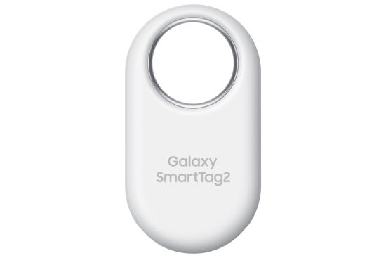 Picture of Samsung Galaxy SmartTag2, Bluetooth Tracker, Smart Tag Tracking Device, Item Finder for Keys, Wallet, Luggage, Pets, Use w/ Phones and Tablets Android 11 or Later, 2023, 1 Pack, White