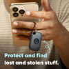Picture of Tile by Life360 Pro (2024) - Powerful Bluetooth Tracker, Key Finder and Item Locator for Keys Bags, and More. Both iOS and Android Compatible. Phone Finder. 4-Pack (Black/White)