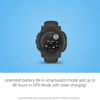 Picture of Garmin Instinct 2 Solar, GPS Outdoor Watch, Solar Charging Capabilities, Multi-GNSS Support, Tracbak Routing, Graphite