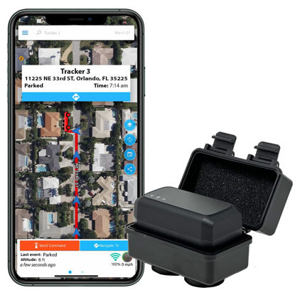 Picture of Optimus 3.0 GPS Tracker - Over 1 Month Battery - with Heavy Duty Waterproof Case and Powerful Magnets for Vehicles and Assets