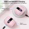 Picture of TAGRY Bluetooth Headphones True Wireless Earbuds 60H Playback LED Power Display Earphones with Wireless Charging Case IPX5 Waterproof in-Ear Ear buds with Mic for TV Smart Phone Laptop Computer Sports