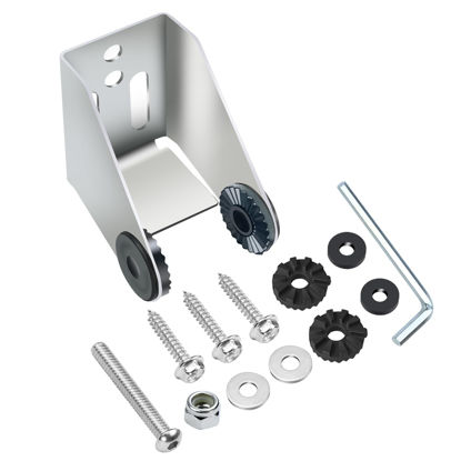Picture of Vanshly 740162-1 MHX MXNT Metal Bracket for Si G2N Transom Mounting Hardware,Transducer Mount Fits XNT Transom-Mount Transducers