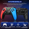 Picture of Wireless Switch Controller for Nintendo Switch/Lite/OLED Controller, Switch Controller with a Mouse Touch Feeling on Back Buttons, Extra Switch Pro Controller with Wake-up,Programmable, Turbo Function