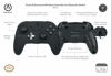 Picture of PowerA Enhanced Nintendo Switch Controller Wireless - Black, Rechargeable Pro Controller for Switch, Immersive Motion Control and Advanced Gaming Buttons