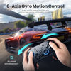 Picture of VOYEE Switch Controller Wireless, Pro Controllers Compatible with Lite/OLED/Android/iOS/PC, One-Key Pairing Gamepad with 9-Color RGB LEDs 1000mAh Battery 6-Axis Motion Wake Up Function