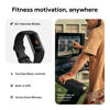Picture of Fitbit Charge 6 Fitness Tracker with Google apps, Heart Rate on Exercise Equipment, 6-Months Premium Membership Included, GPS, Health Tools and More, Obsidian/Black, One Size (S & L Bands Included)