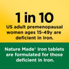 Picture of Nature Made Iron 65 mg (325 mg Ferrous Sulfate) Tablets, Dietary Supplement for Red Blood Cell Support, 180 Tablets, 180 Day Supply