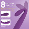 Picture of SVAKOM COCO G Spot Vibrator - 8 Seconds to Climax Finger Shaped Waterproof Vibes for Women - 5*5 Vibrations Clit Nipple Personal Massagers - Adult Female Sex Toys