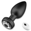 Picture of Anal Plug Adult Sex Toy,Adult Sex Toys and Games for Men Women,Wireless Remote Control 10 Frequency Vibration,Small Butt Plug for Female Male Prostate Massage Vibrating Anal Sex Toys for Men,Black