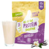 Picture of FlavCity Protein Powder Smoothie, Vanilla - 100% Grass-Fed Whey Protein Smoothie with Collagen (25g of Protein) - Gluten Free & No Added Sugars (29.84 oz)