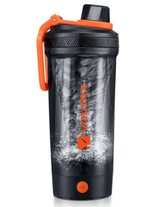 Picture of VOLTRX Electric Protein Shaker Bottle - USB Rechargeable Mixer Cup for Shakes and Meal Replacements, BPA-Free Tritan, 24oz