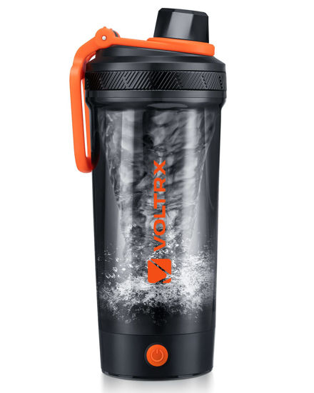 Picture of VOLTRX Electric Protein Shaker Bottle - USB Rechargeable Mixer Cup for Shakes and Meal Replacements, BPA-Free Tritan, 24oz