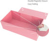 Picture of Pink Gift Box 10" x 6" x 3" with Magnetic Closure Lid Gift Box for Presents,Bridesmaid Gifts Box,Cute Box,Birthday Gift box,Luxury for Gift Packaging, Magnetic Gift Box for Wrapping Gifts (Pink)