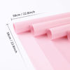 Picture of FUHITIM 20 Sheets Flower Wrapping Paper -Waterproof Floral Bouquet Wrapping Paper Used for DIY Crafts, Gift Packaging, Florist Supplies Packaging Paper for Wedding Birthday Gift (Pink)