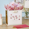 Picture of Hallmark Signature 7" Medium Birthday Gift Bag with Tissue Paper (Pink Flowers)