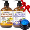Picture of Valentines Day Gifts for Him Her,Gift for Women Men,Massage Oil for Massage Therapy,Lymphatic Drainage-Ginger Oil Sore Muscle Arnica Oil &Lavender Oil Relaxing Massage Oils for Date Night,Massage Ball