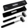Picture of 2 Pack Portable Extendable Back Scratcher, Kuvvfe Stainless Steel Telescoping Back Scratcher with Beautiful Present Packaging