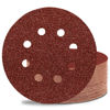 Picture of Szarint 5 Inch Sanding Discs Hook and Loop, 70 PCS 8 Hole Sandpaper Include 40, 60, 80, 120, 180, 240, 320 Grit for Random Orbital Sander