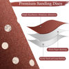 Picture of Szarint 5 Inch Sanding Discs Hook and Loop, 70 PCS 8 Hole Sandpaper Include 40, 60, 80, 120, 180, 240, 320 Grit for Random Orbital Sander