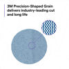 Picture of 3M Xtract Net Disc 310W, 6 in, 12 Piece Multi-Pack Hook and Loop Sanding Disc, 80+, 120+, 180+, 220+, 240+, 320+, Virtually Dust-Free, Assorted Grades, 88399