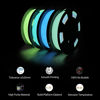 Picture of iSANMATE 3D Printer Filament Bundle, Glow in The Dark Filament Multicolor, Green, Blue and Blue-Green, PLA Filament 1.75 mm, Dimensional Accuracy +/- 0.03 mm, 250g X 4 Pack