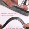 Picture of 33 Ft Gray Self-Adhesive Soundproofing Weather Stripping for Doors and Windows, 0.35" Wide x 0.2" Thick