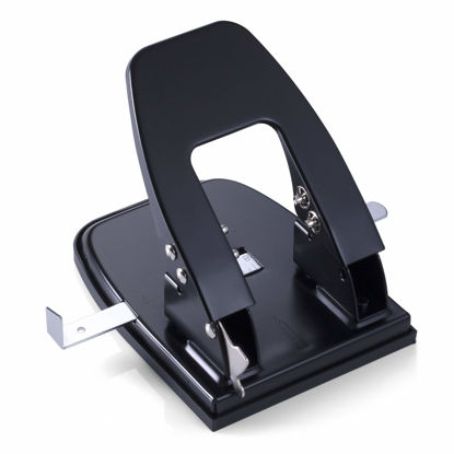 Picture of Standard 2 Hole Paper Punch, 30 Sheets Capacity, Black (90079)