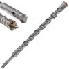 Picture of Wensilon Concrete Drill Bit lengthening 1pcs 3/4" X 12"-10" Cross-Type Double Thread Carbide Material Suitable for Concrete, Brick, Cement Walls, Stone, Extra Long Hammer Drill Bits for Concrete