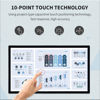 Picture of TouchWo 43 inch Capacitive Multi-Touch Screen Industrial Monitor, 16:9 Display 1920 x 1080P, Built-in Speakers, USB, VGA, DVI & HD-MI Ports, Digital Signage Displays and Player for Advertising