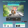 Picture of LINK-MI 4K60 2x2 Video Wall Controller with HDMI 2.0 USB inputs 1x2 1x3 1x4 2x1 3x1 4x1 UHD TV Wall Controller for 4 TVs Support USB Auto Display and Play max 4096x2160@60 Video Picture