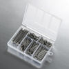 Picture of Wensilon 430pcs Stainless Steel 304 Nails Kit, Hanging Nails Kit, Wall Nails Kit, Dowels Kit, Long Nails Kit