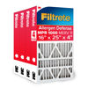 Picture of Filtrete 16x25x4 AC Furnace Air Filter, MPR 1000, MERV 11, Fits Lennox & Honeywell Devices, Allergen Defense, Electrostatic Air Cleaning Filter, 4-Pack (actual size 15.88 x 24.56 x 4.31)