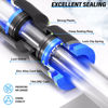 Picture of TAILONZ PNEUMATIC 1/4 Inch od Push to Connect Fittings Pneumatic Fittings Kit 10 Spliters+10 Elbows+10 tee+10 Straight (40 pcs)