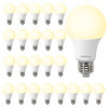 Picture of DEGNJU 24 Pack LED Light Bulbs Soft White 2700K, 60 Watt Equivalent LED Bulbs, A19 Standard Bulbs, 800 LM, 15000 Hours, E26 Base, Non-Dimmable, 8.5W White LED Bulbs for Bedroom Living Room