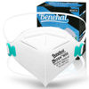 Picture of NIOSH Approved N95 Mask Particulate Respirators, Pack of 20 N95 Face Masks, Individually Wrapped, Universal Fit