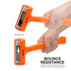 Picture of Neiko 02847A 2 LB Dead Blow Hammer, Neon Orange | Unibody Molded | Checkered Grip | Spark and Rebound Resistant