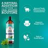Picture of GuruNanda Coconut Oil Pulling, Fresh Breath & Whitening Mouthwash, 7 Essential Oils & Vitamins for Happy Teeth & Gums, Alcohol-Free, 8 oz