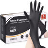 Picture of Schneider Nitrile Exam Gloves, Black, Medium, 100-ct Box, 4-mil, Latex-Free, Powder-Free, Food-Safe