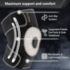 Picture of DR. BRACE ELITE Knee Brace with Side Stabilizers & Patella Gel Pads for Maximum Knee Pain Support and fast recovery for men and women-Please Check How To Size Video (Mercury, Large)