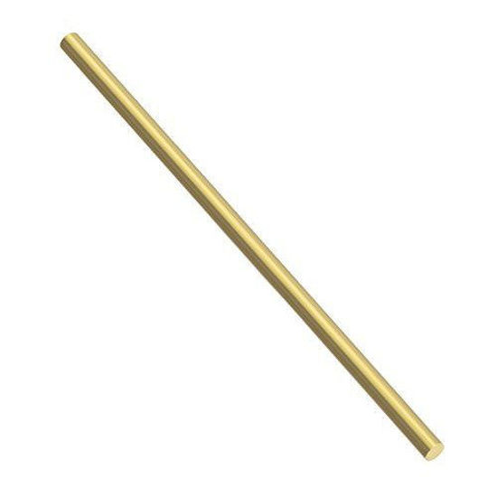 Picture of Sutemribor Brass Solid Round Rod Lathe Bar Stock, 1/2 Inch in Diameter 12 Inches in Length