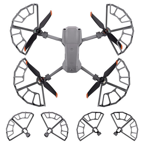 Picture of Craznick Propeller Guard for DJI Air 2/Air 2S Quick Release Prop Blade Guard Professional DJI Mavic Air 2/Air 2S Drone Accessories Grey