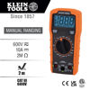 Picture of Klein Tools MM325 Multimeter, Digital Manual-Ranging 600V AC/DC Voltage Tester, Tests Batteries, Current, Resistance, Diodes, and Continuity