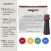 Picture of Watkins Assorted Food Coloring, 1 Each Red, Yellow, Green, Blue, Total Four 0.3 oz bottles, 4 Count (Pack of 1)