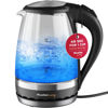 Picture of MuellerLiving Glass Kettle 1.5L 1500W LED Light Electric Tea Kettle Automatic Shut-Off with SpeedBoil Tech and Boil-Dry Protection