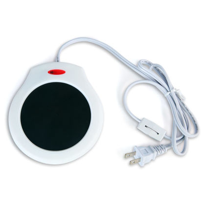 Picture of Home&Office Desktop Electric Mug Warmer-Coffee/Tea/Cocoa/Soup-Scented Candles Gift for Winter 1pcs(White and Black (CFW001-White)