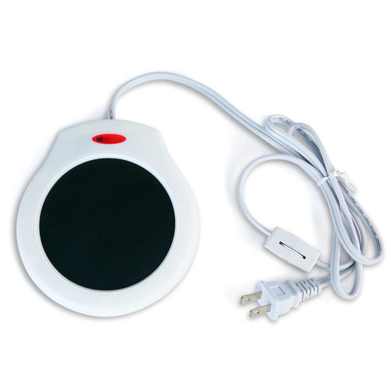 Picture of Home&Office Desktop Electric Mug Warmer-Coffee/Tea/Cocoa/Soup-Scented Candles Gift for Winter 1pcs(White and Black (CFW001-White)