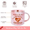 Picture of COVLUROTO Valentines Day Gifts for Her,12 OZ Funny Coffee Mug, Cute Gifts for Women Girlfriend Wife from Him Husband Boyfriend, Valentines Day Anniversary Birthday Novelty Presents/Gifts for Women