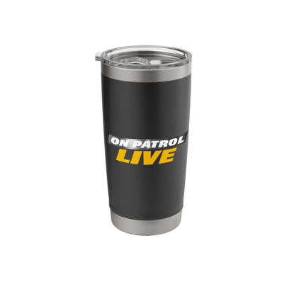 Picture of On Patrol Live Logo Stainless Steel Insulated Tumbler