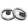Picture of 20 oz Tumbler Lid, Replacement Lids Compatible for YETI 20 oz Tumbler, 10/24 oz Mug and 10 oz Lowball, 2 Pack Travel Spill Proof Cup Lids Covers with Magnetic Slider Switch, BPA Free